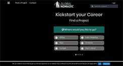 Desktop Screenshot of globalnomadic.com